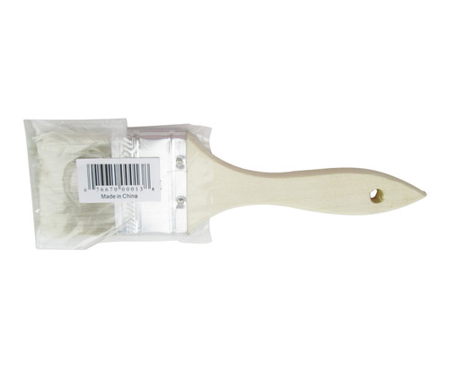 GAM™ BB00013 Wood Handle 2" White Single X Chip Brush - 12/Pack