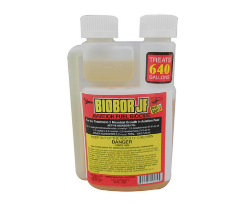 Biobor JF® BB08EZ01US Aviation Fuel Biocide & Lubricity Additive - 8 oz Bottle