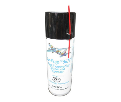 Zip-Chem® 100474 Sur-Prep® 5677 Fast Evaporating Degreaser and Contact Cleaner - 12 oz Aerosol Can