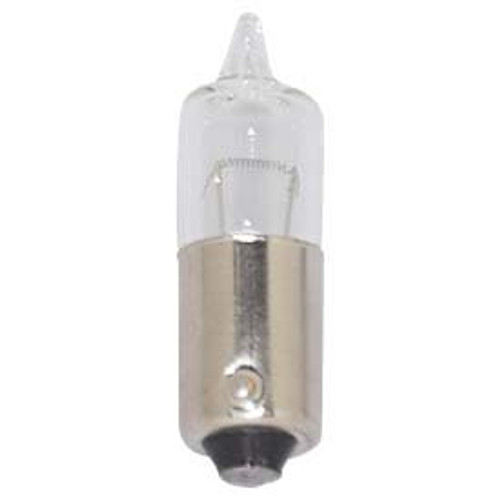 Chicago Miniature 8GH005597-12 Clear BA9s 12-Volt / 12-Watt Lamp, Halogen - 10/Pack