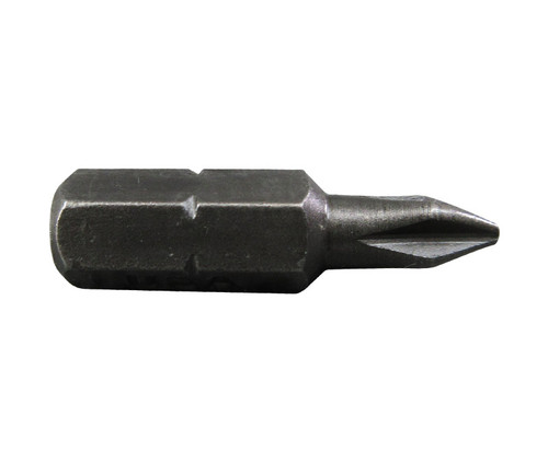 Zephyr® D1221AA Steel #1 Phillips Hex Shank Insert Bit