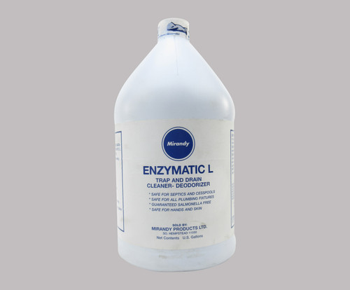 Enzymatic L® 1485-7033 Aircraft Trap & Drain Gray Water System Enzyme Cleaner - Gallon Jug