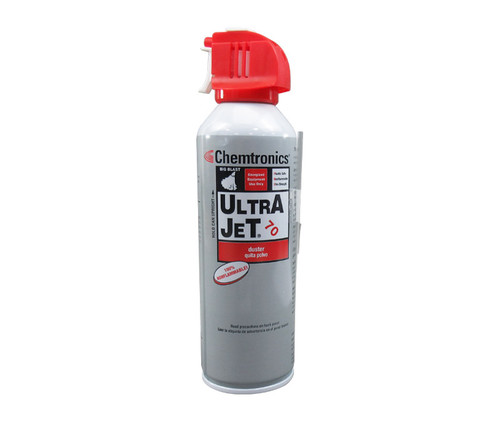 Chemtronics® UltraJet 70® ES1015 Clear Economical General-Purpose Air Duster - 10 oz Aerosol Can