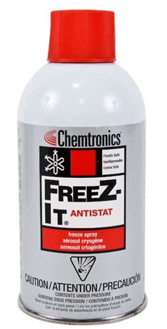 Chemtronics® FreeZ-It® ES1051 Clear Anti-Static Freeze Spray - 10 oz Aerosol Can