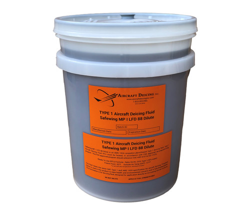 Aircraft Deicing FI 5G (RTU) Type I Aircraft Ground De-icing Fluid - 5 Gallon Pail