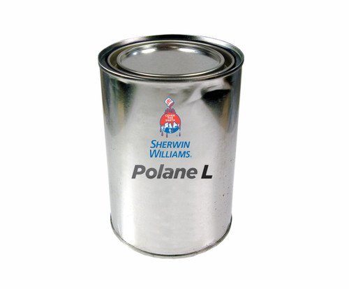 Sherwin-Williams® F63TXR11347-4311 POLANE® T Flat Red Polyurethane Enamel Paint - Quart Can - 4/Pack