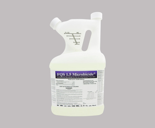 FQS 1.5 Microbicide® Antimicrobial Fuel Preservation Additive - Gallon Tip & Pour Container