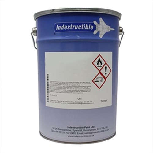 Indestructible Paint IP9029/R3 Heat Resistant Lead Free Stoving Aluminum Paint - 5 Liter Can