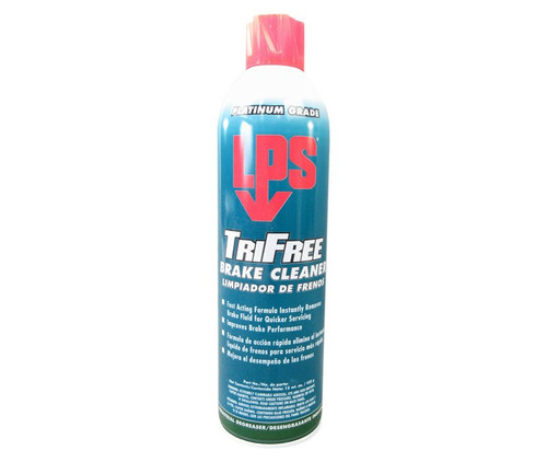 LPS® 03620 Tri-Free Clear Heavy-Duty Solvent Brake Cleaner - 15 oz Aerosol Can