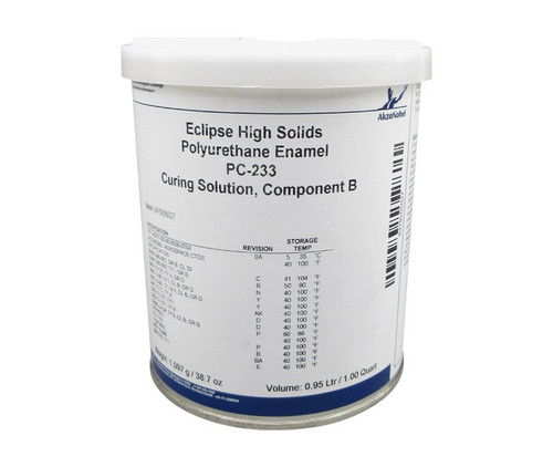 AkzoNobel Eclipse® PC-233 Clear BMS10-60 Spec Polyurethane Enamel Curing Solution - Quart Can