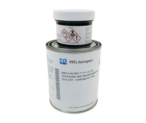 PPG Aerospace® P/S 870 B-2 Gray BMS 5-95 Type I Class B-2 Spec Corrosion Inhibitive Sealant - Pint Kit