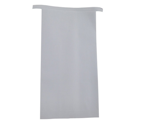 Extra Packaging Wax Lined Paper Pinch-Bottom White Air Sick Bags with Horizontal Tin Ties - 25/Pack