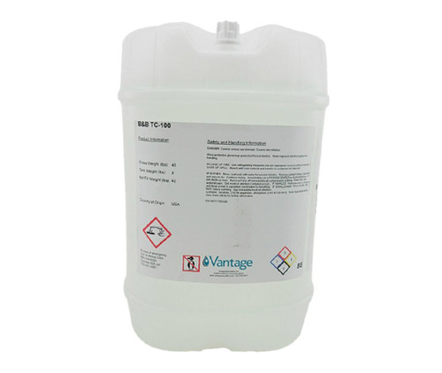 B&B™ TC-100 Clear MIL-C-85704B Type IIA Spec Concentrate Turbine Engine Cleaning Compound - 5 Gallon Pail