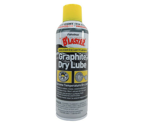 B'LASTER® 8-GS Dark Gray Industrial Graphite Dry Lubricant - 5.5 oz Aerosol Can