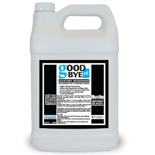 Nuvite® GoodBye NF Aircraft Lavatory Deodorant - 5 Gallon Pail