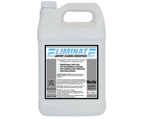 Nuvite® Eliminate Aircraft Lavatory Cleaning Concentrate - Gallon Jug