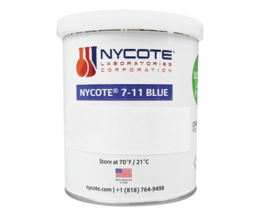 Nycote® 7-11 Tinted Blue Liquid Nylon Varnish - Pint Can