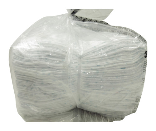 3M 051125-85864 White Medium 17" x 15" Petroleum Sorbent Pad - Case of 100