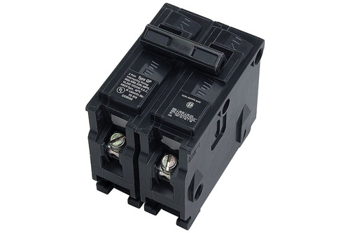 JFM 43320240L0 Black 250-Volt/40 AMP Dual Circuit Breaker