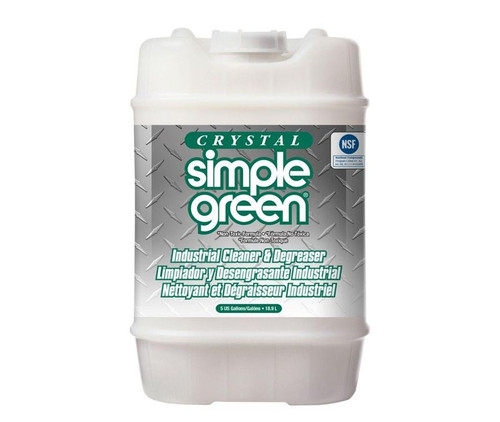 Crystal Simple Green® 19005 All-Purpose Industrial Cleaner & Degreaser - 5 Gallon Pail - 10/Case