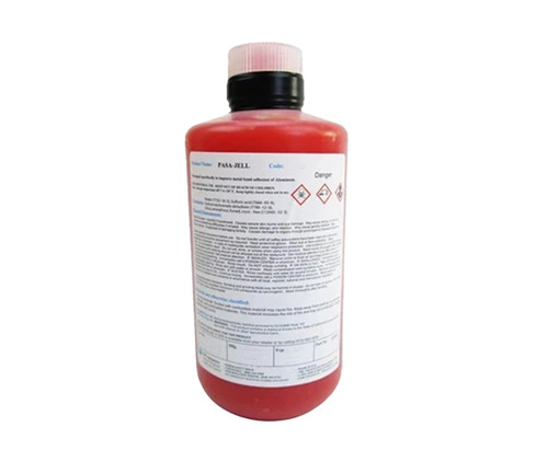 Pasa-Jell™ 105-M Red Liquid Cleaning Compound - Quart Plastic Bottle