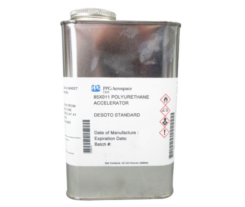 PPG® Deft® 85-X-011 Clear DeSoto® Standard Spec Polyurethane Accelerator - Quart Can