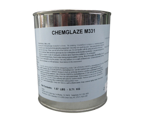 CHEMGLAZE® M331 Part-A Black Polyurethane Anti-Erosion Coating - Quart Can