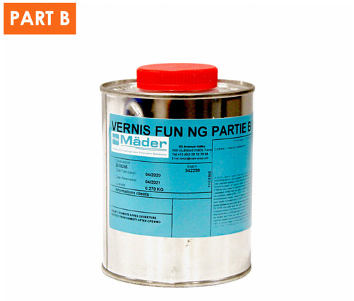 MÄDER AERO FUN NG PART-B Clear Epoxy Varnish Hardener - 0.270 Kg Can