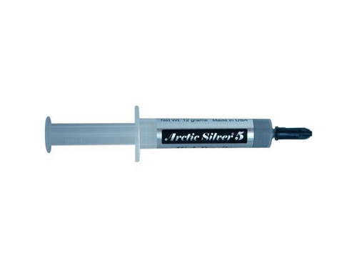 Arctic Silver® 5 High-Density Polysynthetic Silver Thermal Compound - 12 Gram Syringe