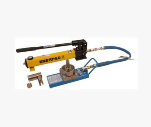 Tronair® 02-7834C0111 Yellow 12-Ton Hydraulic Axle Jack (CE)