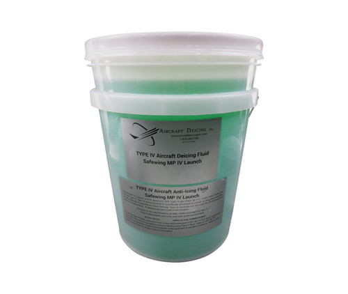 Aircraft Deicing FIV 5G Type IV Aircraft Ground Anti-icing Fluid - 5 Gallon Pail