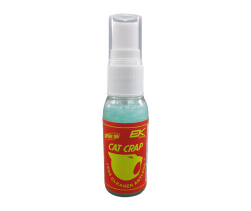 CAT CRAP® 10808B Light-Green Spray Anti-Fog Lens Cleaner - 1 oz Spray-Bottle