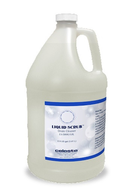 Celeste® LIQUID SCRUB™ LS-5000/GAL Clear Galley Drain Cleaner - Gallon Jug