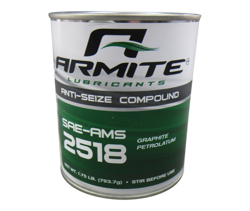 SAE Aerospace Standard AMS-2518D Gray Graphite Petrolatum Ant-Seize Compound - 1.75 lb Can