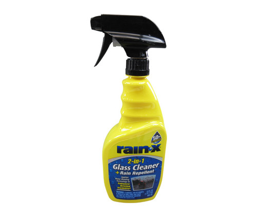 Rain-X® 5071268 Clear 2-in-1 Glass Cleaner + Rain Repellent - 23 oz Trigger-Spray Bottle