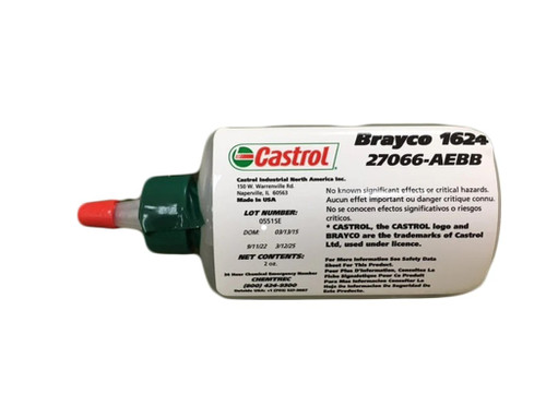 Castrol® Braycote™ 1624 Clear Perfluoroether Lubricating Oil - 2 oz Bottle