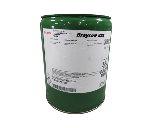 Castrol® Brayco™ 885 Amber MIL-PRF-6085E Spec Low Volatility Aircraft Instrument Lubricating Oil - 5 Gallon Pail