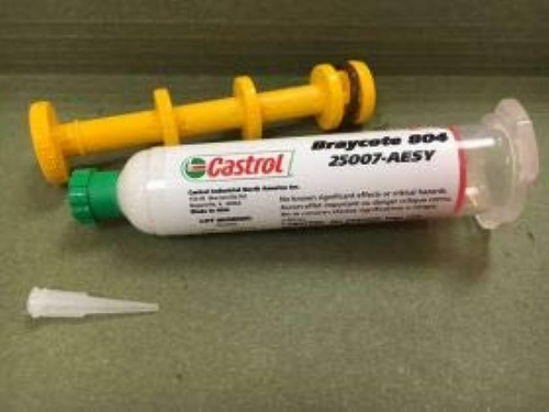 Castrol® Braycote™ 804 White MIL-PRF-27617G Type I Spec Aircraft & Instrument Grease - 2 oz Syringe