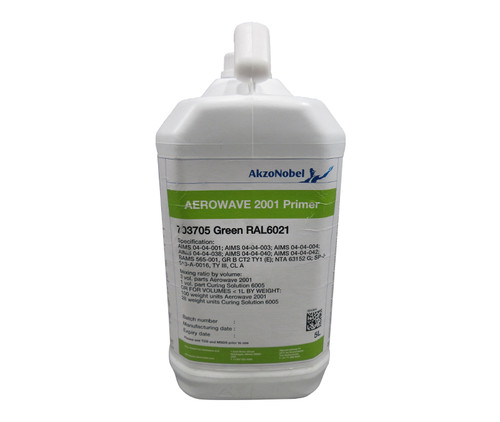 AkzoNobel Aerowave® 2001 Green RAL6021 Chromated Epoxy Primer - 5 Liter Tin