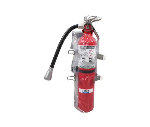 H3R Aviation Model 349TS Red 3.75lb UL Rating 5B:C HALOTRON® BrX Cockpit/Cabin Fire Extinguisher