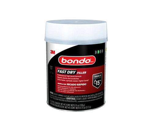 Bondo® Fast Dry Filler FD-QT-ES - 25 oz Canister - 6 Each