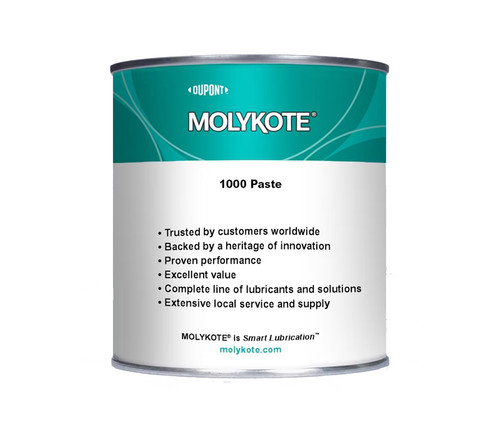 DUPONT™ MOLYKOTE® 1000 High Temperature Anti-Seize Paste - 1KG Can