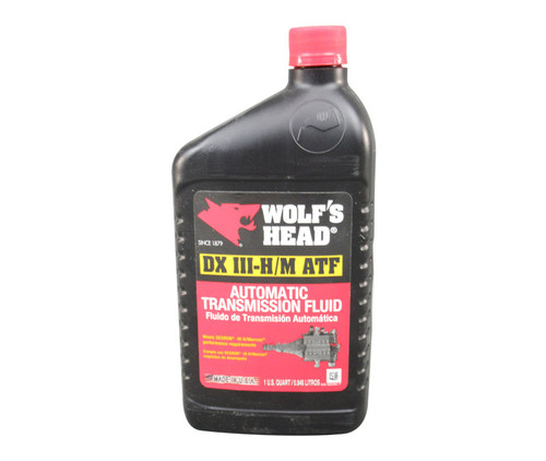 Wolf's Head 2226WH Dexron III / Mercon Transmission Fluid - Quart