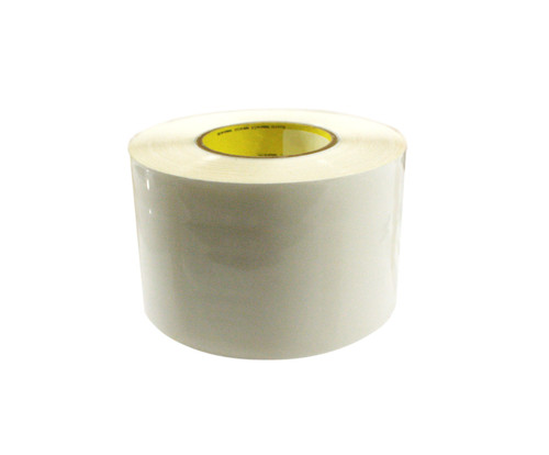 3M™ 021200-39346 Transparent 8671 Polyurethane 14 Mil Protective Tape - 4" x 36 Yard Roll - 2 Each