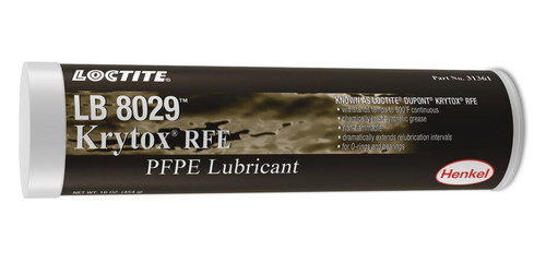 Henkel 31361 LOCTITE® LB 8209 Krytox® White RFE PFPE High Performance Lubricant - 454 Gram (16 oz) Cartridge