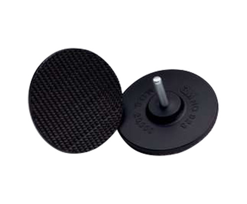 3M™ 923 Black 3" x 1/4-20 External Thread Firm Disc Pad Holder