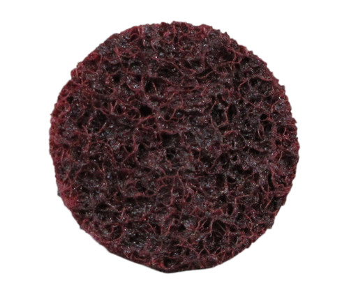 3M™ 048011-08766 Scotch-Brite™ Roloc™ SC-DR Maroon 1" Medium Surface Conditioning Disc - 50/Pack