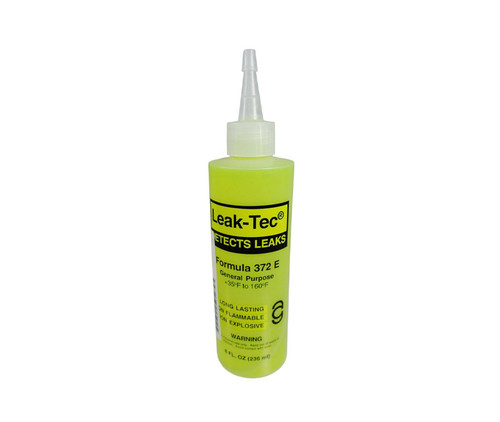 Leak-Tec 372E Leak Detecting Fluid - 8 oz Bottle