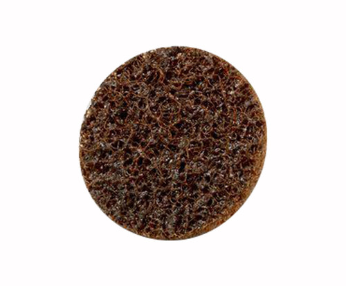 3M™ 048011-25765 Scotch-Brite™ Roloc™ Sc-Dm Brown 2" Coarse Surface Conditioning Disc - 50/Carton