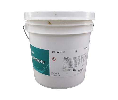 DUPONT™ MOLYKOTE® 55 White O-Ring Grease - 3.6 Kg (8 lb) Pail